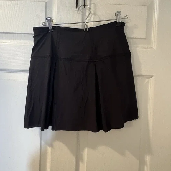 Lululemon Skirt Womens 6 Tall Black Athleisure Workout Gym Tennis Performance - Picture 3 of 9